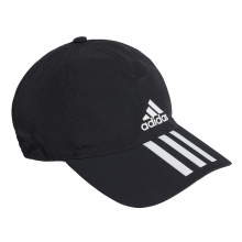 adidas Czapka Basecap Aeroready 3-Pasy adida4ATHLTS czarna Dzieci/Juniorzy